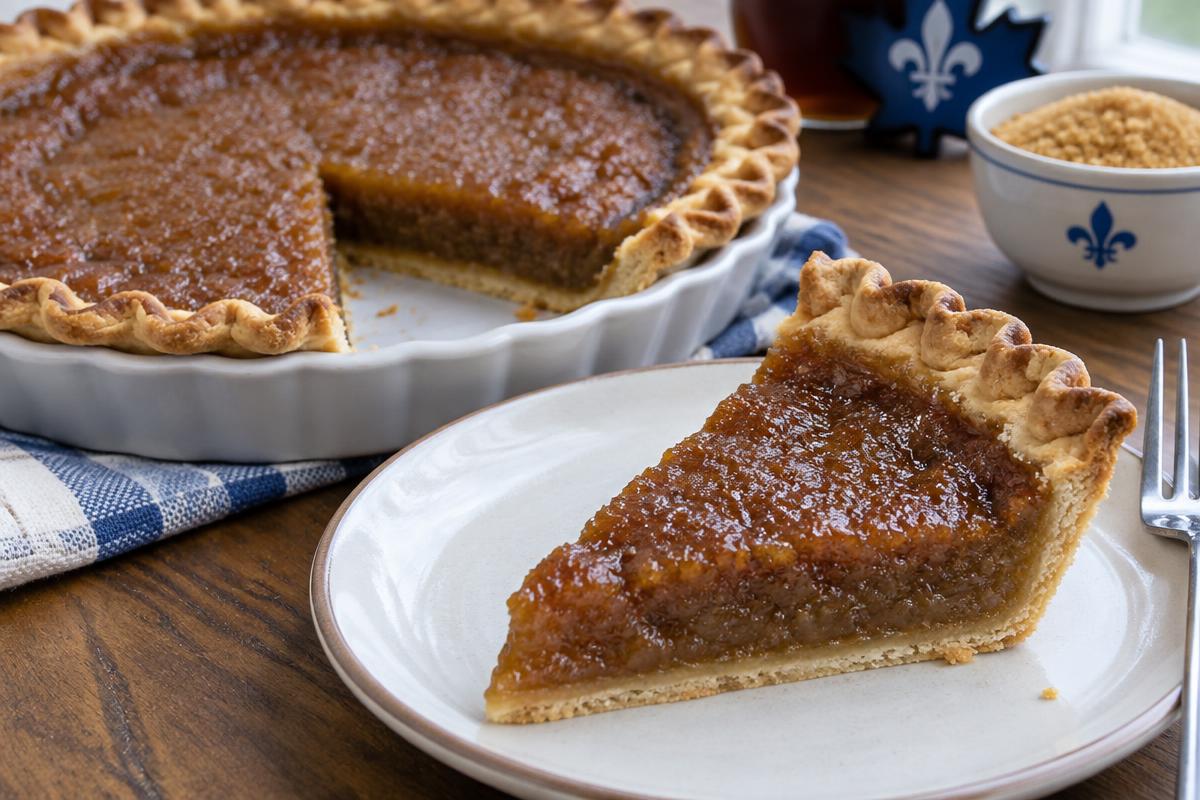 Tarte au Sucre (Québec Sugar Pie)