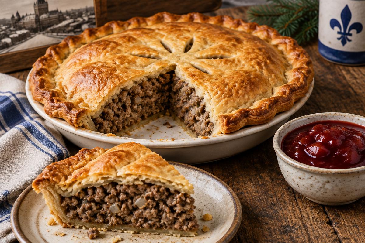 Tourtière (Québec Meat Pie)